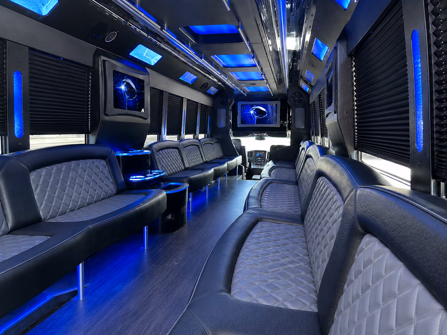 holiday party bus rental