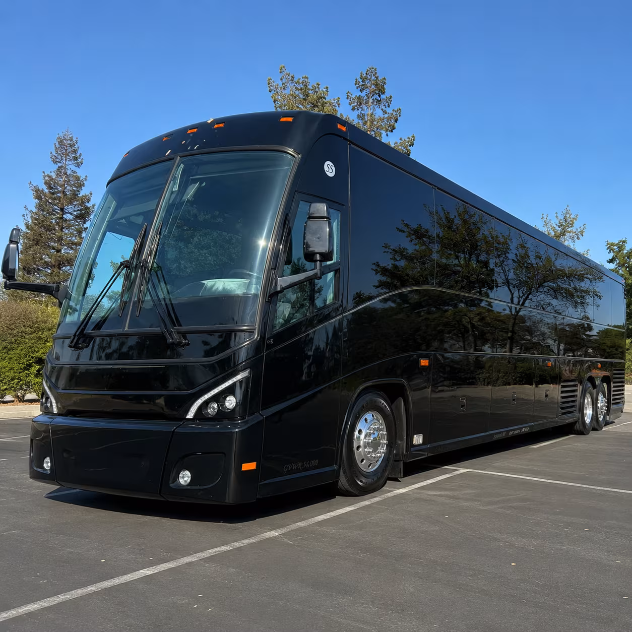 hoover 56 passenger charter bus