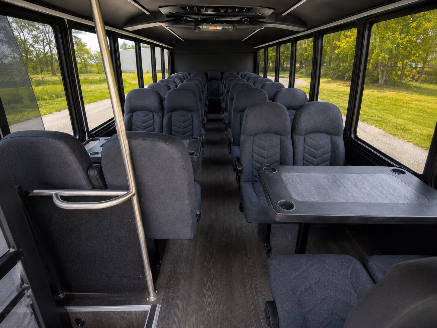 hoover religious group transportation onboard seating