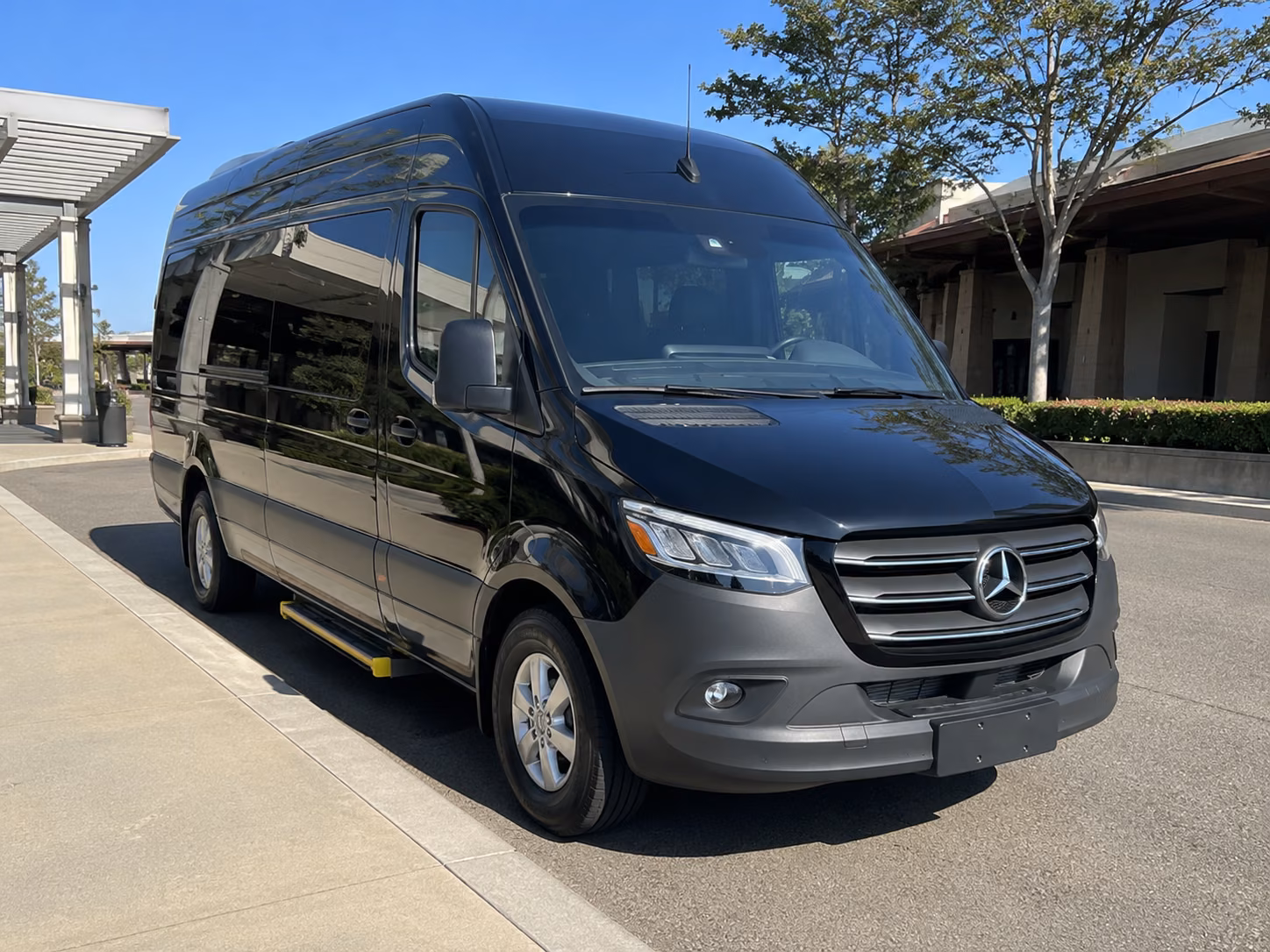 hoover sprinter van with driver