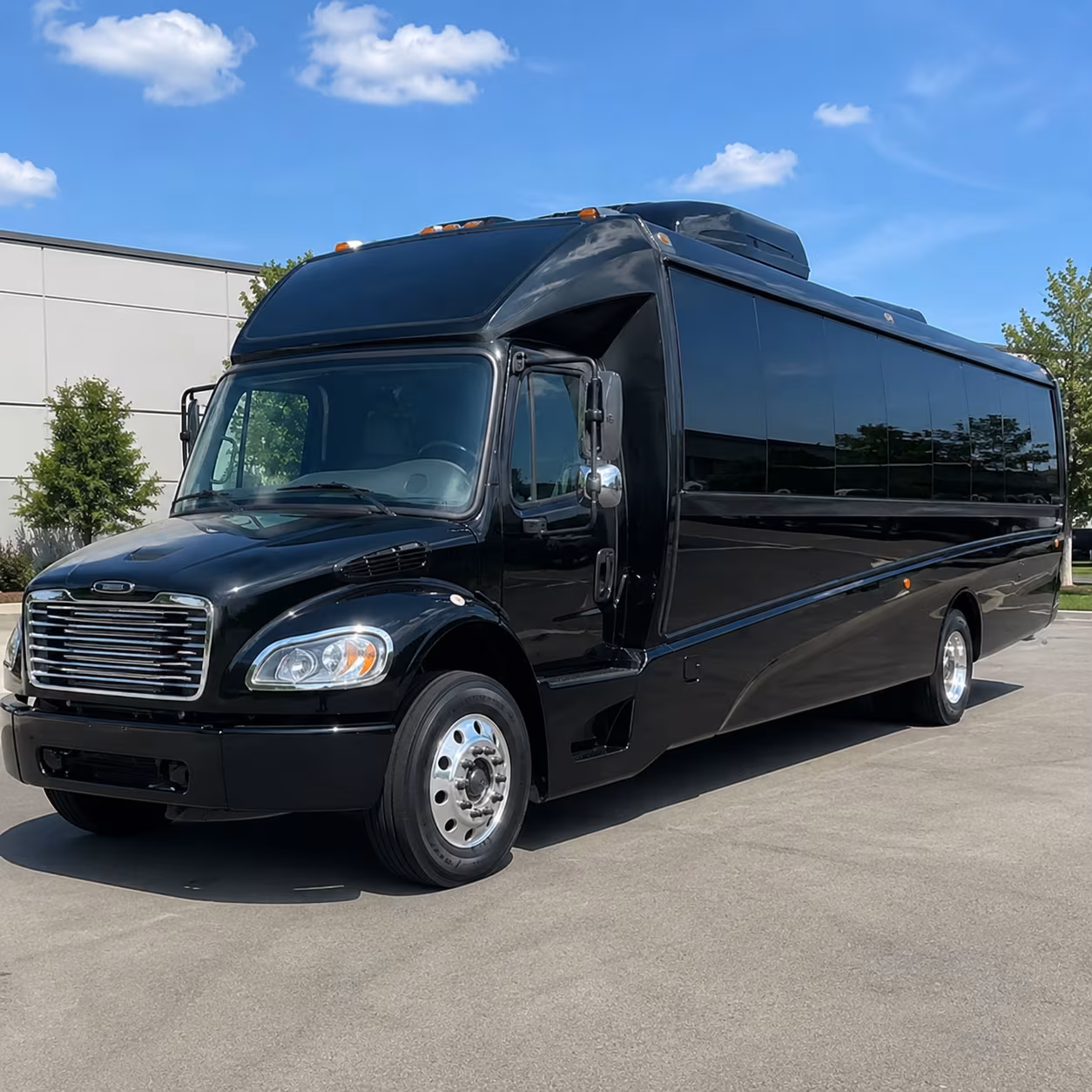 transportation buses for bands performers and production groups in hoover