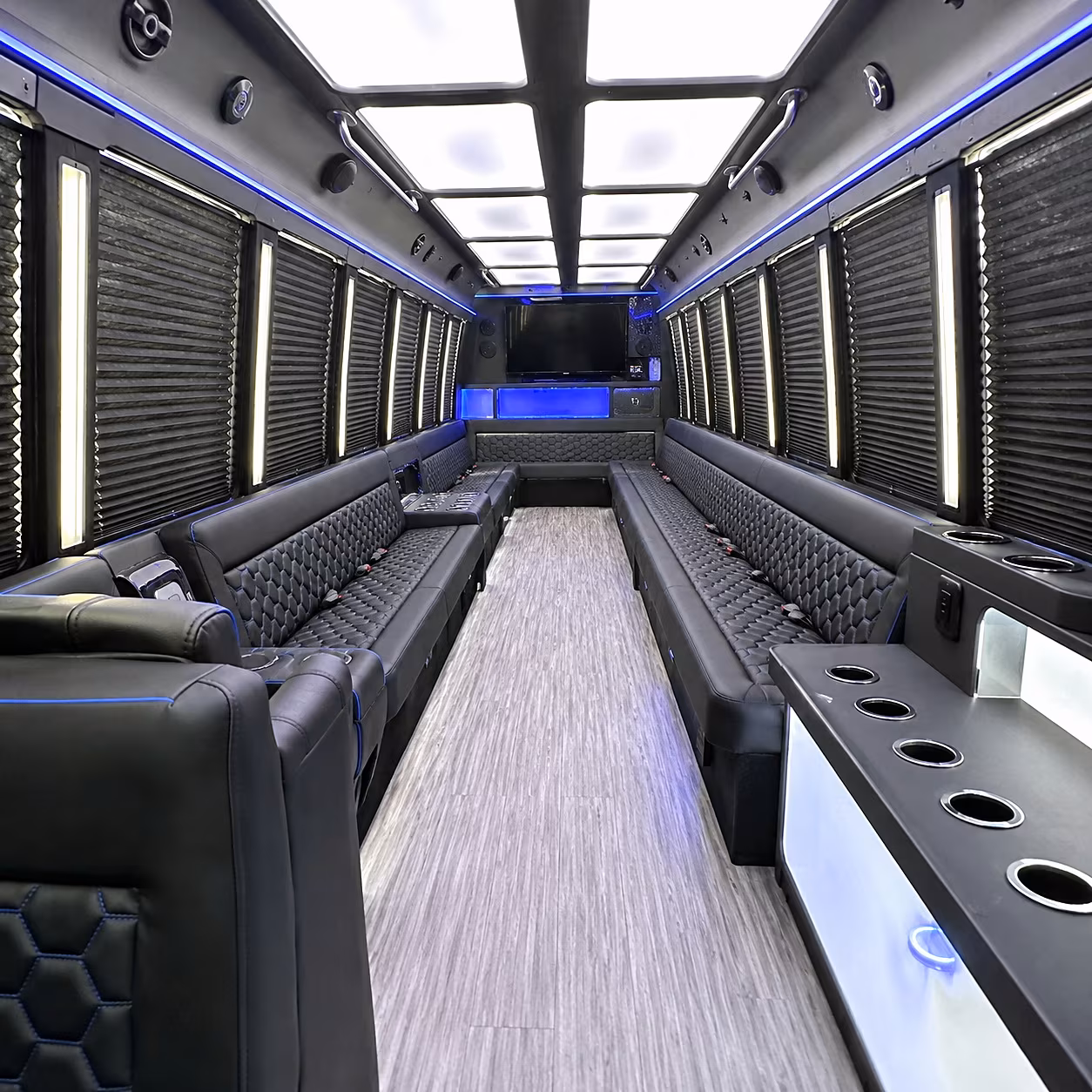 wedding party bus rental